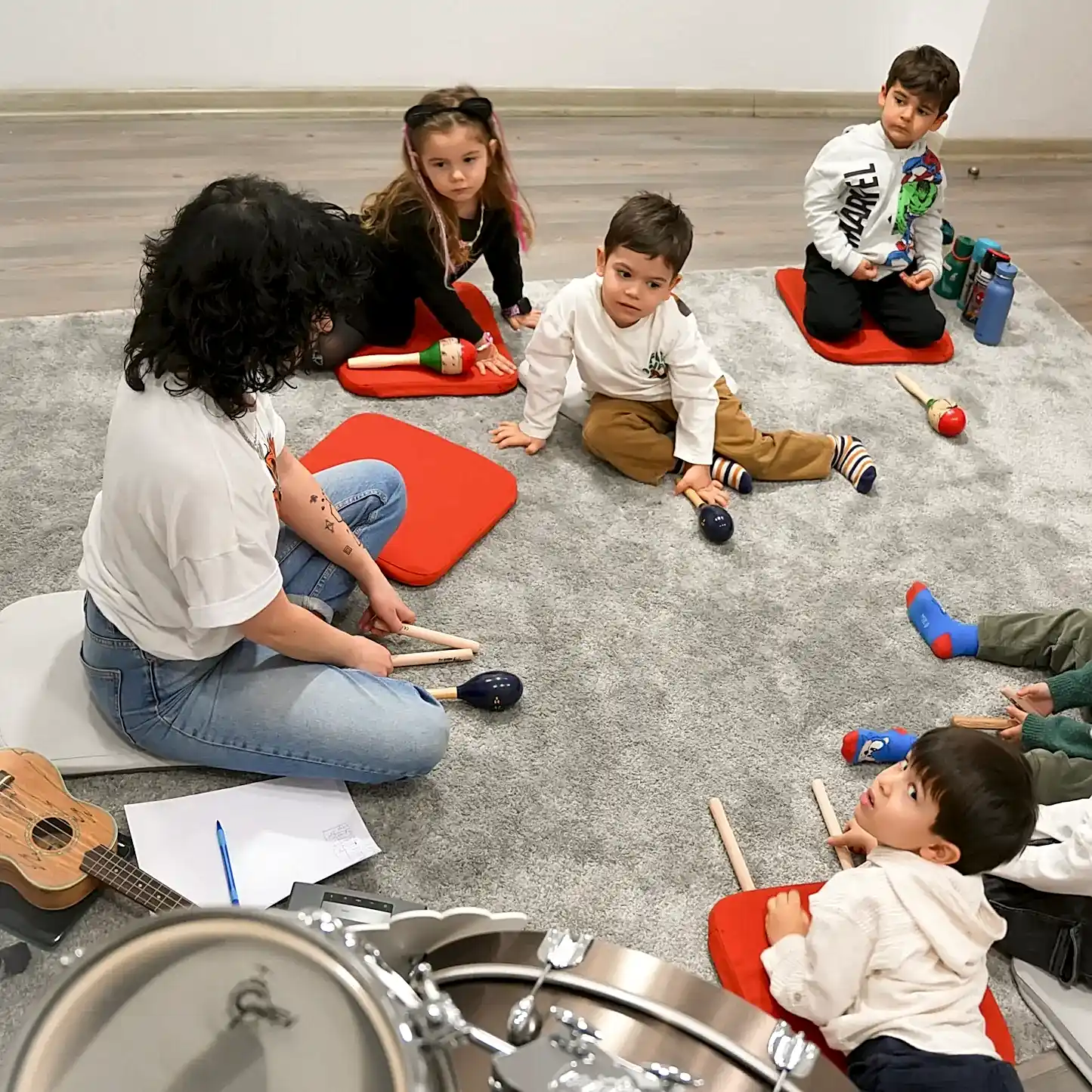 Okul Öncesi Orff-Schulwerk ve LCME Early Learning Programı (0-5 Yaş) Müzik Atölyesi